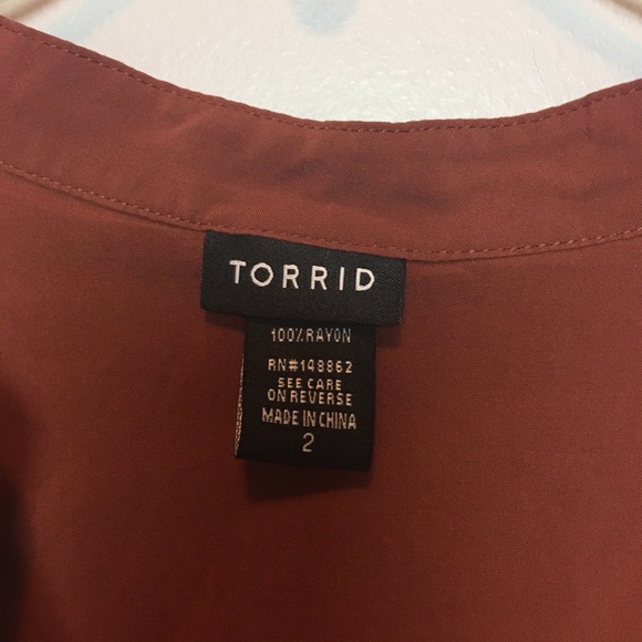 Torrid Rust Tank Top - Picture 3 of 4